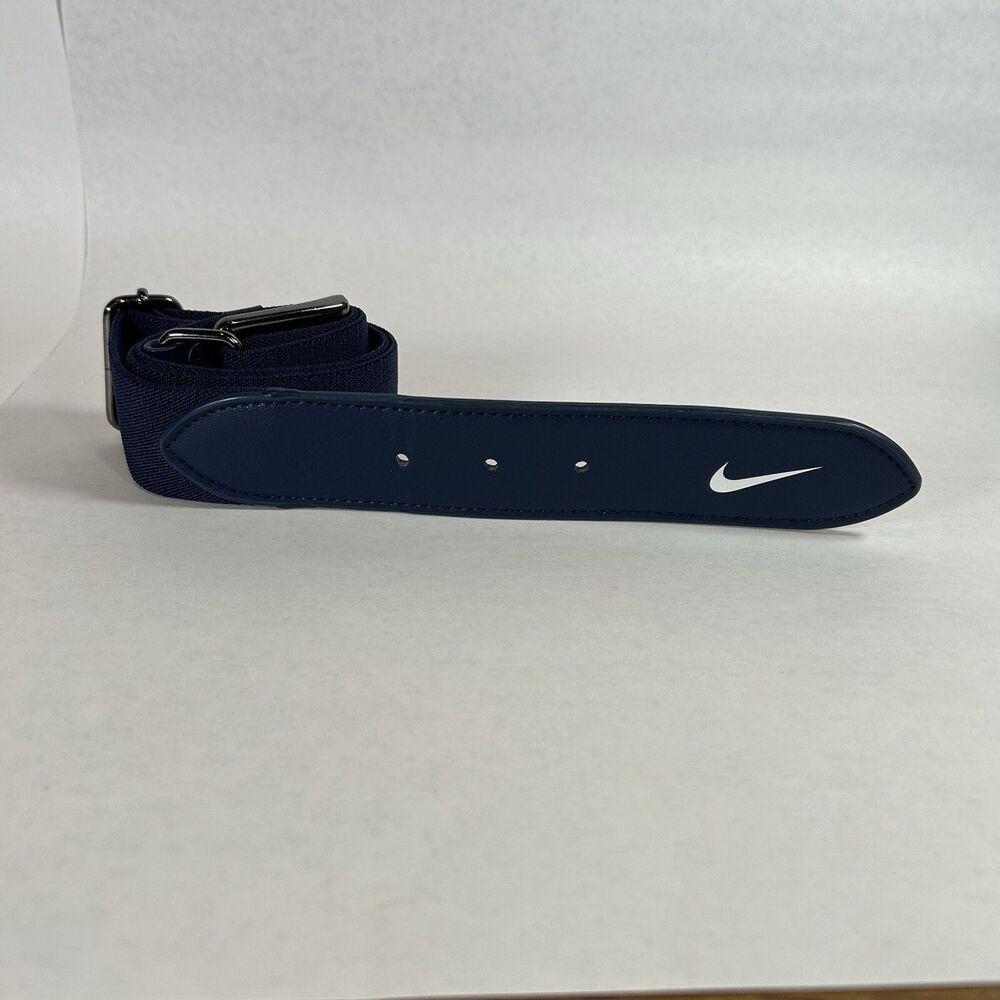 Nike Golf Belt Adjustable Stretch Dark Blue